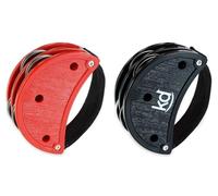 keepdrum KDFTS - Tamburello per piedi, 2 pezzi, con suono diverso