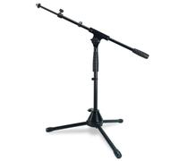 keepdrum MS01T - Supporto per microfono con forcella, piccolo design basso