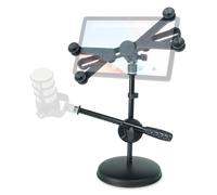 keepdrum MS031 Supporto per microfono da tavolo con supporto per tablet iPH02