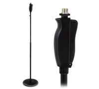 keepdrum MS124 - Supporto per microfono monouso, con base rotonda