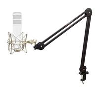 keepdrum MS138 MS088SV - Braccio microfono con ragno per microfono Rode