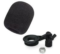 keepdrum MSA033 - Supporto microfono + protezione antivento WS02 per rode NT1-A NT-USB podcaster