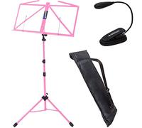 keepdrum MUS3 PK - Leggio con custodia, colore: Rosa