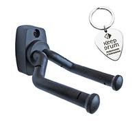 keepdrum - Supporto universale da parete per chitarra e basso + plettro keepdrum