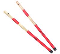 Keepdrum SV602 - Scopa per batteria, in nylon, diversi colori Rods Rot Rot