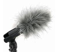 Keepdrum WS04, protezione antivento in pelo per diverse microfoni Rode e Shure