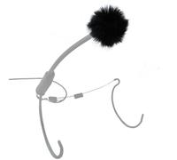 Keepdrum WS05 Mini protezione antivento in pelliccia per cuffie e microfono lavalier