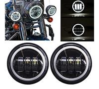 KEEPDSGN 2PCS 4.5 "LED fendinebbia che passa luce moto fendinebbia per Road King Glide Street Glide Electra.