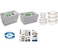 keeper 3003100100000 scatola portaoggetti rettangolare in polipropilene (PP) trasparente (3003100100000) NEW