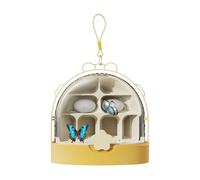 Keeper Critter, scatola di osservazione e lumache - Cage di rana Safe ventilata a prova di fuga,Container 'habitat educativo per la caccia al cortile, progetti di classe scientifica, attività del camp