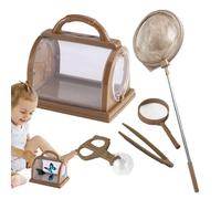 Keeper - Kit per osservazione della natura, contenitore per creature, giocattolo portatile per osservare, insetti e altro, per bambini, ragazze e amanti della natura