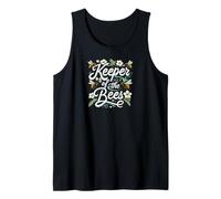 Keeper of The Bees Beekeeper Honeycomb Bee Lover Design Canotta