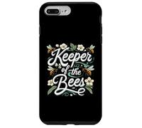 Keeper of the Bees Beekeeper Honeycomb Bee Lover Design Custodia per iPhone 7 Plus/8 Plus