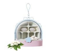 Keeper, scatola di osservazione per lumache, trasparente, ventilata, sicura fuga, contenitore per la caccia al cortile, progetti scientifici per la scienza, il campo