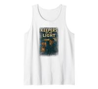 Keepers of The Light Camicia Faro Capitano Maine Art Canotta