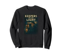 Keepers of The Light Camicia Faro Capitano Maine Art Felpa