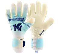 KEEPERsport Guanti da portiere Varan8 Champ NC Aqua per adulti, guanti da calcio, unisex, 4 mm, Aqua Claw, ottimizzati per condizioni meteorologiche bagnate, taglia: 8,5