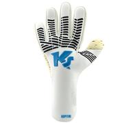 KEEPERsport Guanti da portiere Varan8 Hero NC senza protezione per le dita per adulti, guanti da calcio, unisex, 4 mm, super colla - senza linguetta, diverse misure