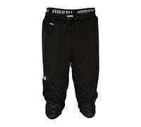 KEEPERsport Pantaloni da portiere Premier UP 3/4, colore nero, 2XL