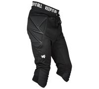 KEEPERsport Pantaloni da portiere professionali imbottiti - per adulti e bambini - abbigliamento da portiere per allenamento e gioco - taglia 128 XXL - colore nero