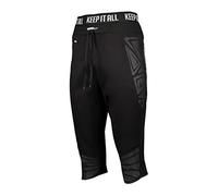 KEEPERsport Pantaloni da portiere RegSkin UP 3/4, colore nero, M