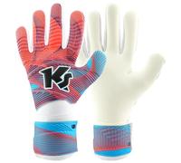 KEEPERsport Varan8 Zone NC - Guanti da portiere per bambini, senza protezione per le dita, 3 mm, con linguetta, misura 6
