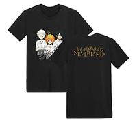 keephen The Promised Neverland T-Shirt Anime Emma Norman Ray Cosplay Maglietta a Maniche Corte Top