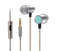 Keephifi Astrotec Vesna EVO - Auricolari in-ear con diaframma LCP per un suono chiaro, con cavo staccabile a 2 pin, auricolari HiFi con isolamento acustico, per musica, giochi, sport (Vesna con