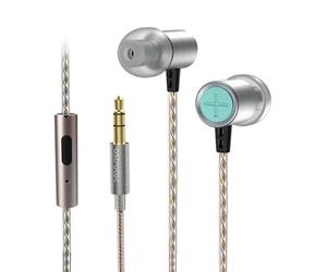 Keephifi Astrotec Vesna EVO - Auricolari in-ear con diaframma LCP per un suono chiaro, con cavo staccabile a 2 pin, auricolari HiFi con isolamento acustico, per musica, giochi, sport (Vesna con