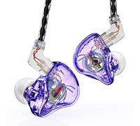 keephifi KBEAR Storm Cuffie In Ear Monitor Auricolari in ear con filo, Personalizzati Hifi Auricolari Deep Bass 1DD IEM Cuffie con filo Cavo Staccabile, Auricolari per cantanti,musicisti, chitarristi