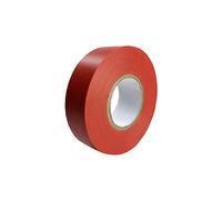 Keephot Nastro isolante elettrico, forte adesivo, impermeabile, resistente all'umidità, non conduttivo, resistente ai raggi UV, 15 mm x 20 m (15 mm x 20 m, Rosso)