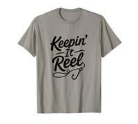 Keepin It - Mulinello da Pesca per Pescatori e Pescatori Maglietta
