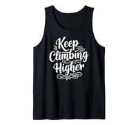 Keeping Climbing Higher Inspirational Motivation Typography Canotta