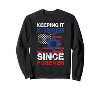 Keeping It Kosher Since Forever - Esposizione patriottica Felpa
