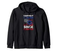 Keeping It Kosher Since Forever - Esposizione patriottica Felpa con Cappuccio