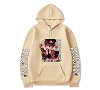 keepmore Harajuku Anime Jibaku Shounen Hanako-Kun Felpa con Cappuccio Hanako Kun Modello Felpa a Maniche Lunghe Unisex Pullover Top