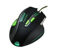 KeepOut X9PRO Mouse Nero, Verde, Grigio, Argento