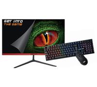 Keep Out XGM22KITV2 21,5" LED FullHD 75Hz + tastiera e mouse da gioco RGB