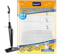 KEEPOW 3 pezzi per Vileda Steam PLUS XXL Pulitore a vapore in microfibra