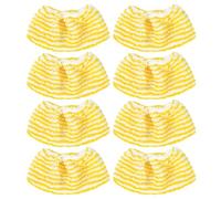 KEEPOW 8 panni in microfibra compatibili con Kärcher, giallo