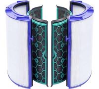 KEEPOW Filtro per Dyson Pure Cool HP04 TP04 DP04, filtro per dyson purificatore aria, Filtro Hepa di Ricambio per Dyson Pure Hot Cool, Sistema Filtrante Sigillato due stadi 360°, filtro carbone attivo