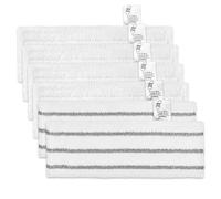 KEEPOW Pacchetto di potenza, 6 tubi extra resistenti in microfibra per pulitore a vapore Kärcher compatibile con EasyFix SC 2, SC 3, SC 4, SC 5, inclusi 4 polsini grigi e 2 bianchi