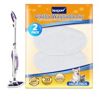 KEEPOW Panni Vaporella Lavapavimenti in Microfibra per Polti Vaporetto, Ricambi SV400/SV440 Scopa a Vapore, Accessori PAEU0332