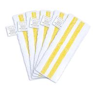 KEEPOW Set di 5 panni in microfibra compatibili con pulitori a vapore | Set di bocchette universali per pavimenti per Kärcher EasyFix SC 2, SC 3, SC 4, SC 5
