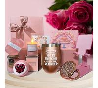 KEEPPACE Graziosi articoli rosa, regali di compleanno per donne, regali di guarigione rapida, pacchetto per la cura delle donne, regali di simpatia, regali di cura di sé per sentirsi meglio D