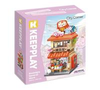 Keeppley City Corner K28023 - Nostalgia General Store, 356 pezzi, 6+ anni - Set da collezione modulare compatibile LEGO, 17,3 cm