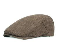 KeepSa Berretto Piatto da Uomo Pura Canapa Gatsby Ivy Irish Hat Strillon