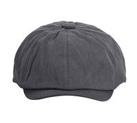 KeepSa Cotone Newsboy Baker Boy cap - 8 Pannelli Peaky Gatsby Hat Ivy Cappellino Irlandese Cappello Cabbie Hat Cappello da Guida per Uomo e Donna