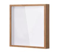 Keepsake Box, Wood Frame, 8.66 pollici Travel Tickets bo-Ox | Trvel Memories bo-Ox WOD Frme | Trvl Tickts Boix Traivel Collection BX Top Loading Shadow Keepske Triavel Box for Postcards, Travl Photos