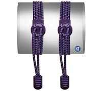 KeepTied Elastic No Tie Shoelaces - Reflective - Purple